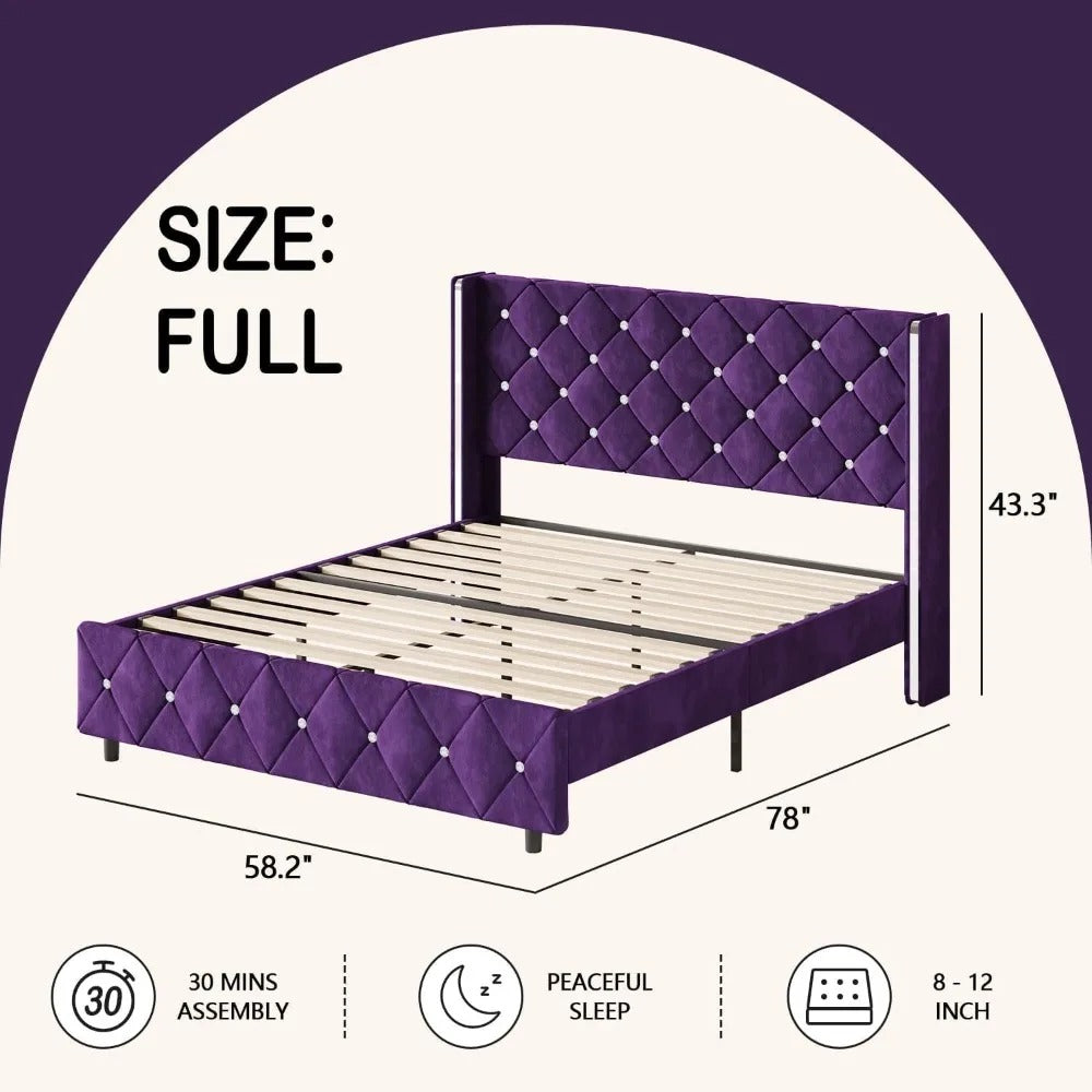 Diamond bed